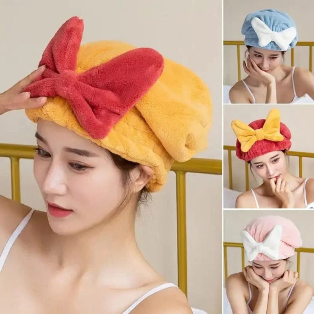 Bath Hair Drying Cap