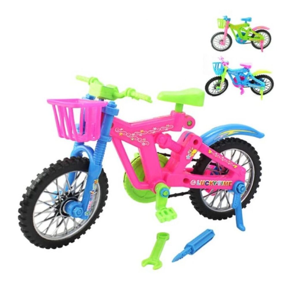 Children Puzzle DIY Detachable Bicycle Toy