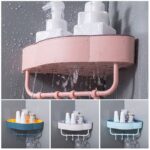 Heavy Quality Corner Shelf with Hook