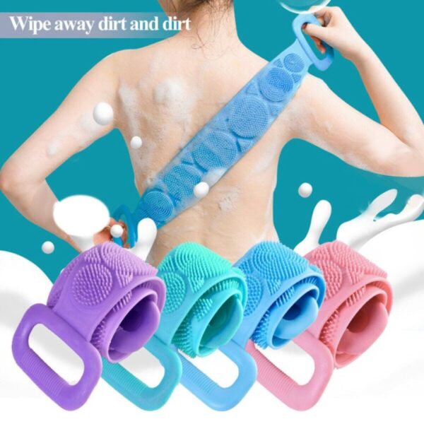 Silicon Bath Rope - Black